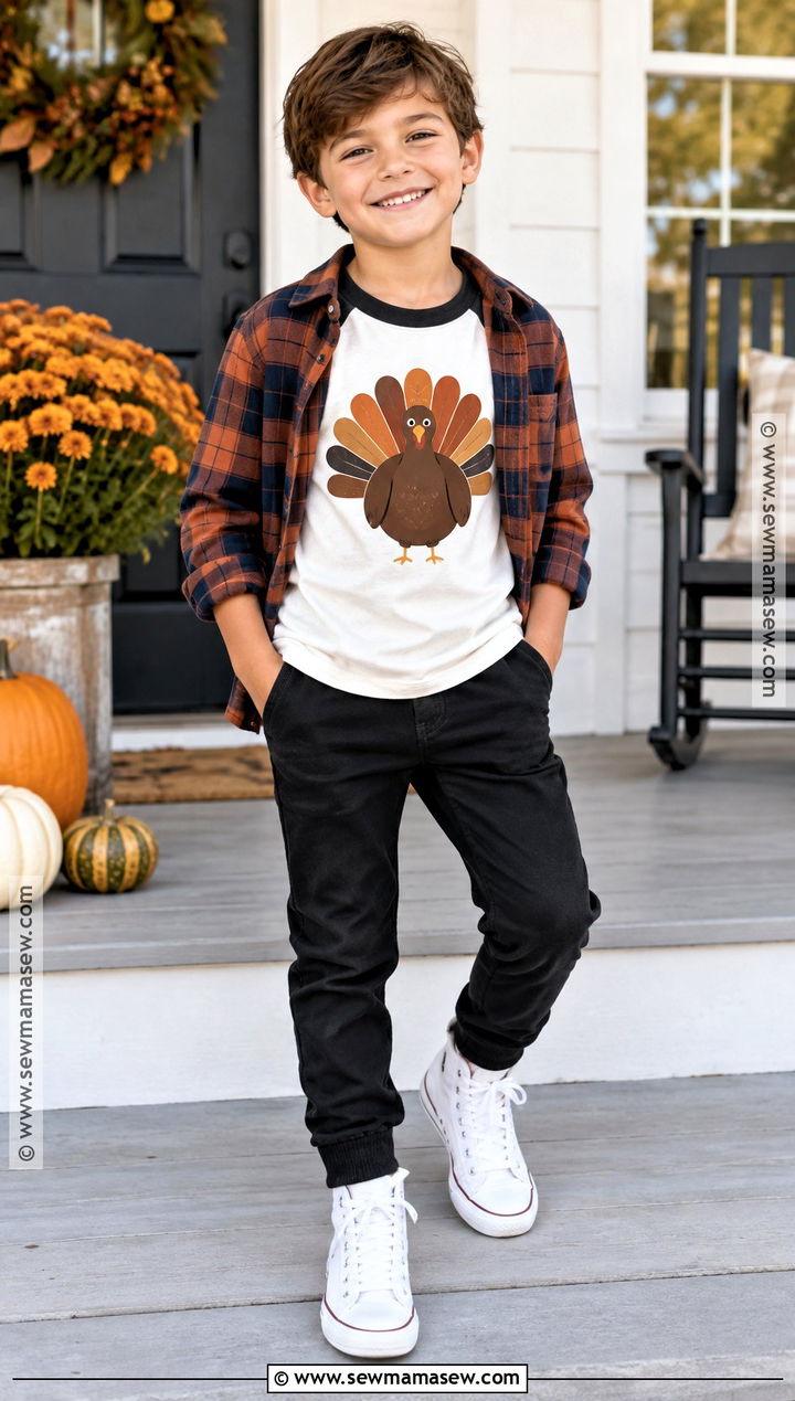 Boy Give Thanks Bro Shirt Outfit - 15 boy thanksgiving shirts