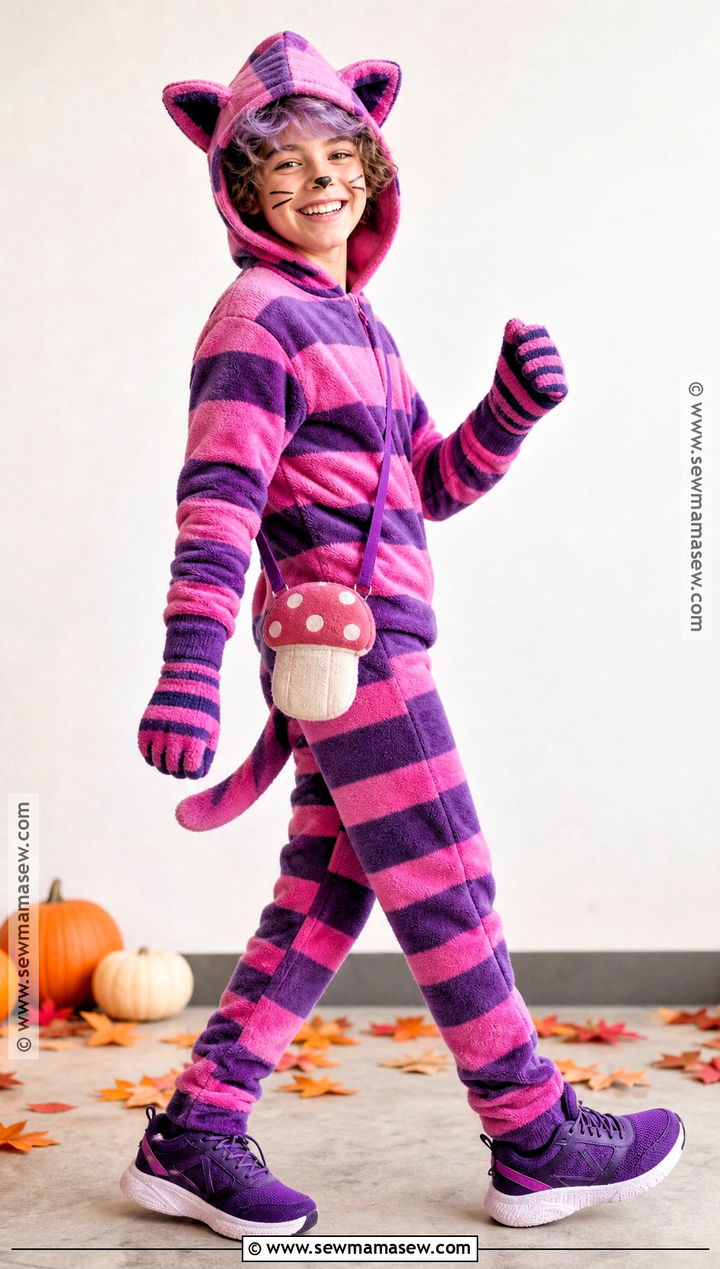 Boys Cheshire Cat Hoodie Costume - 50 cheshire cat costume ideas