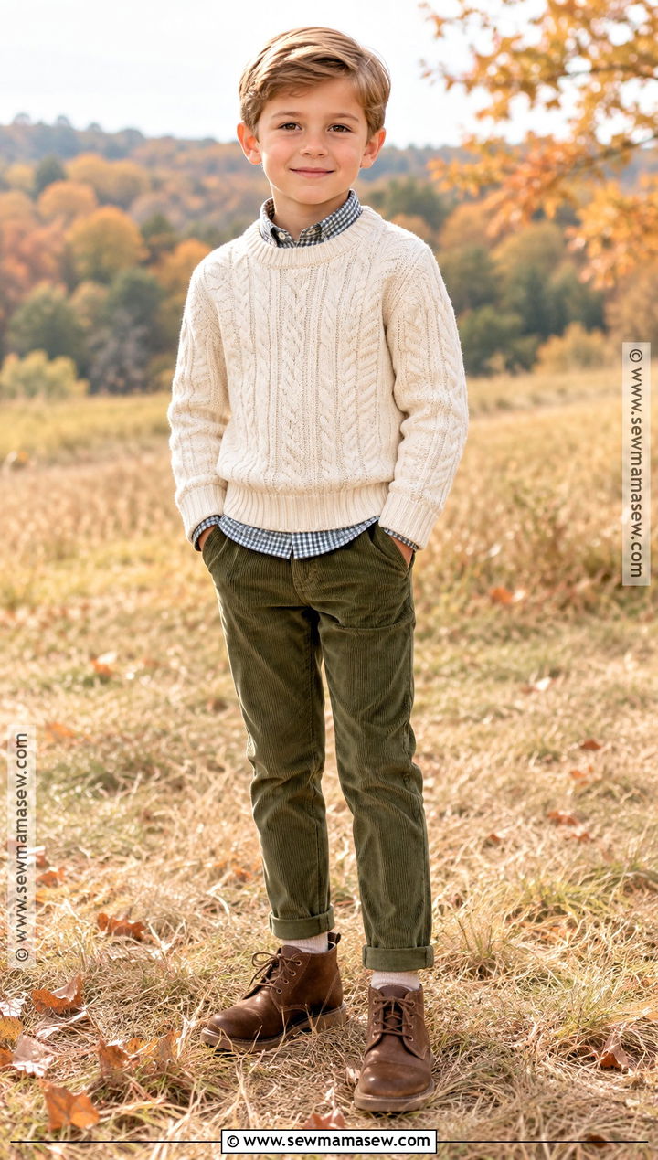 Boys Fall Family Photo Outfit - 15 kids fall outfits for boys