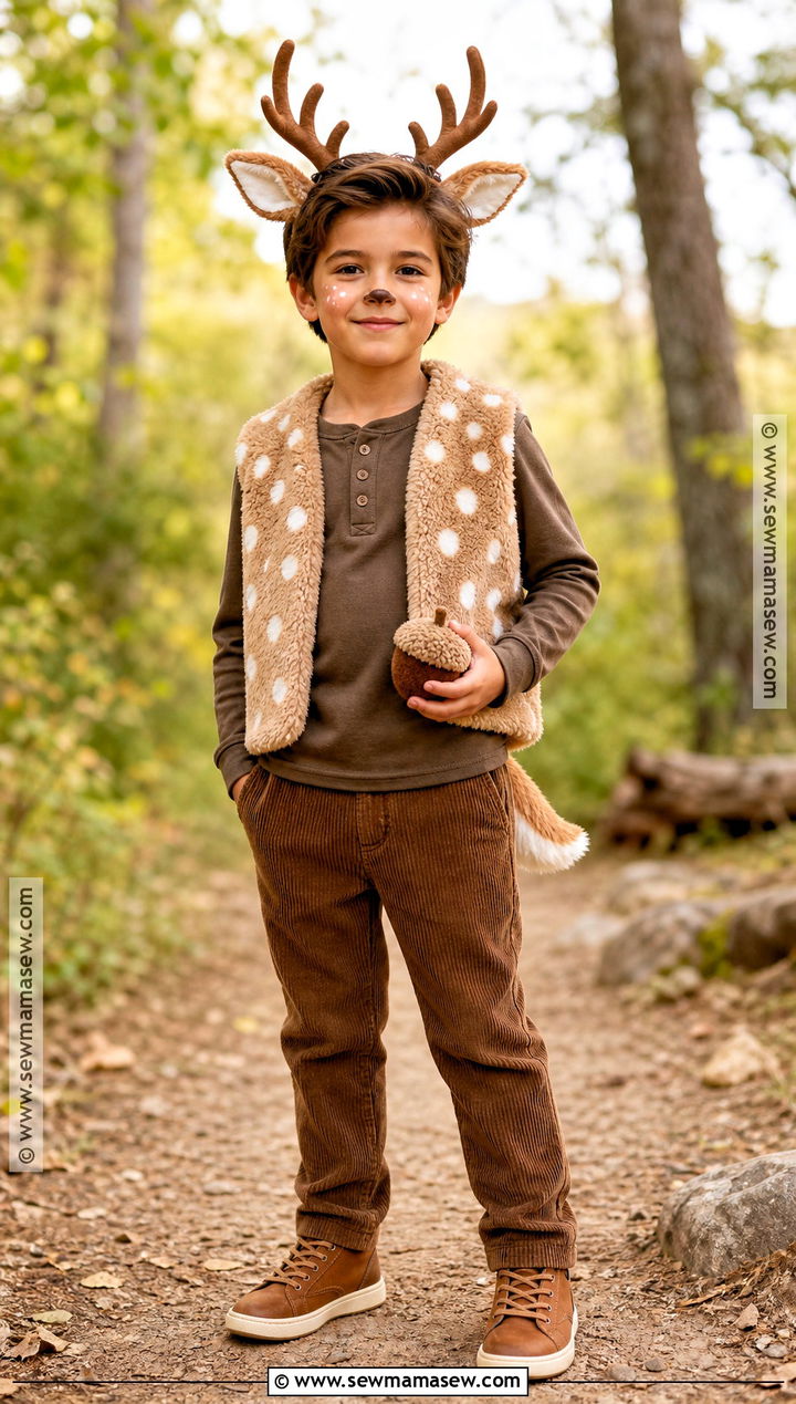 Boys Woodland Deer Costume - 30 Cute Deer Costume Ideas