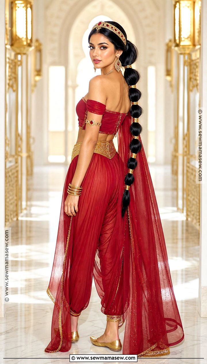 Braided Ponytail Red Jasmine Costume - 35 red jasmine costume ideas