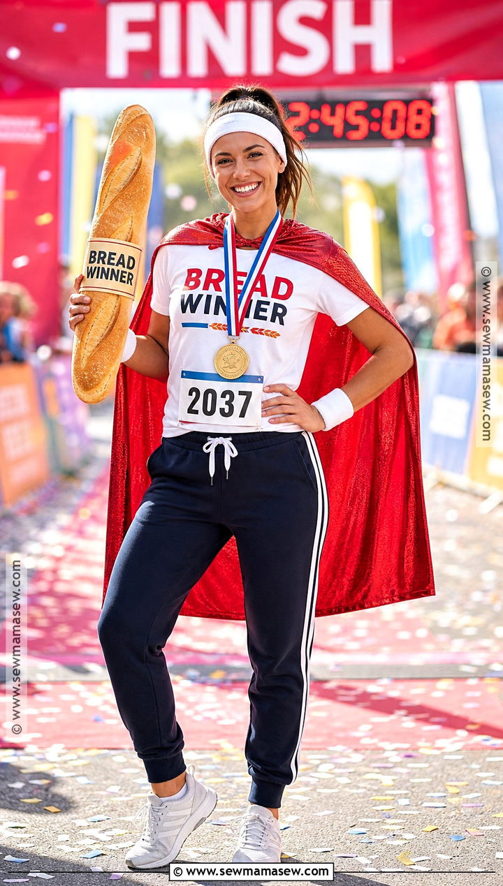 Bread Winner Costume - 35 punny halloween costumes