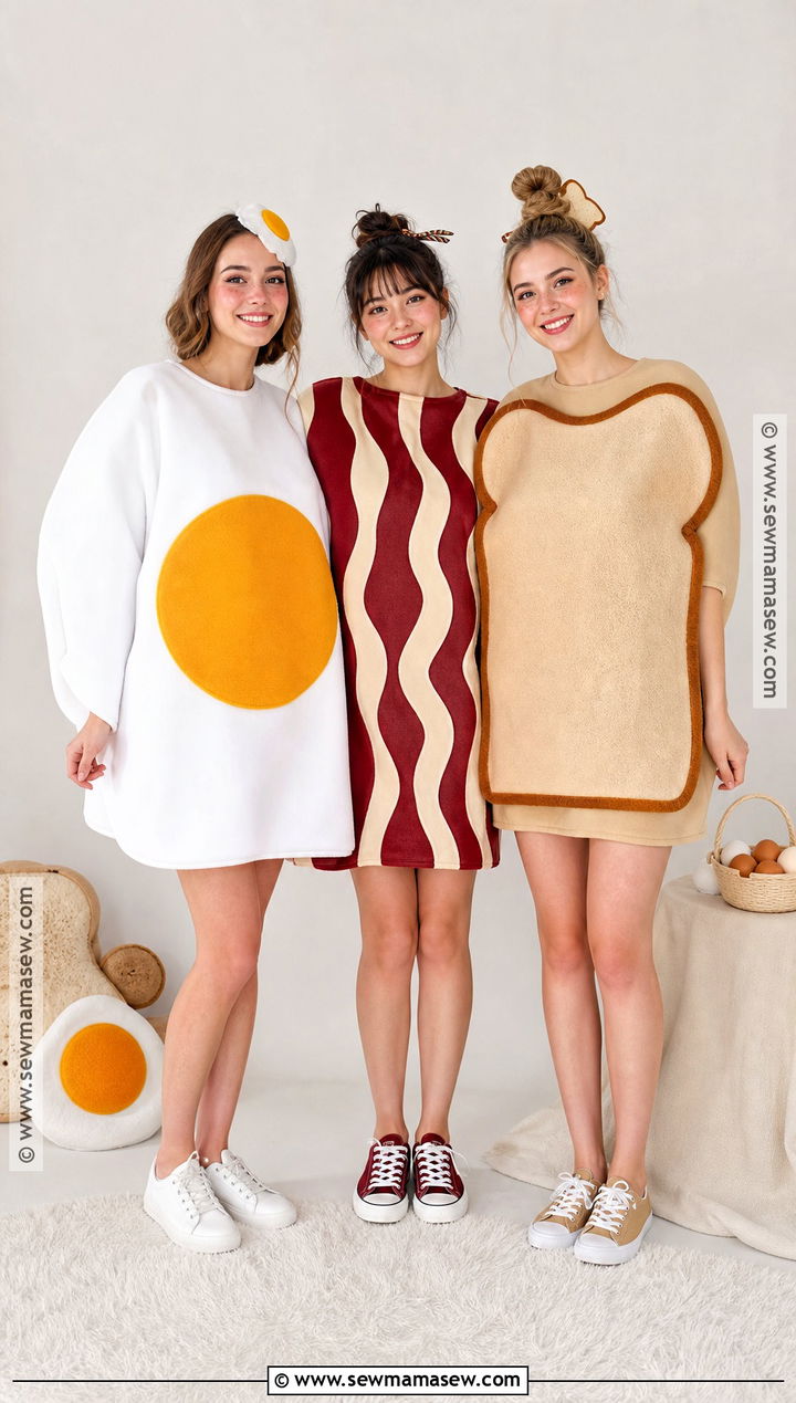 Breakfast Trio Costume - 30 costume ideas for 3 for friends