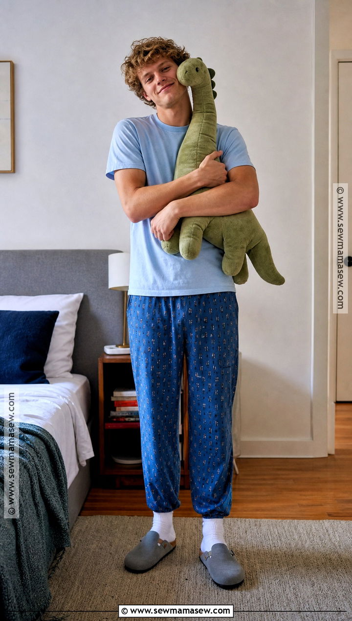 Brennan Blue Pajama Costume - 35 Step Brothers Costume Ideas