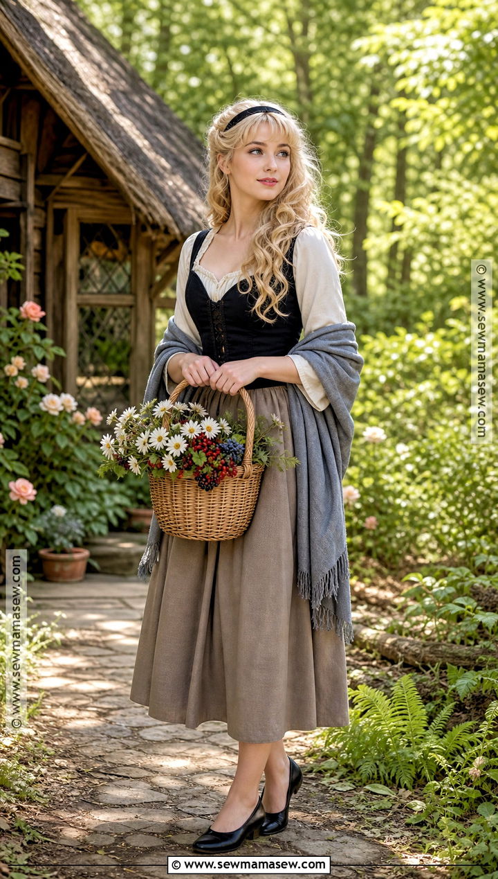 Briar Rose Cottage Costume - 30 Disney Princess Costume Ideas