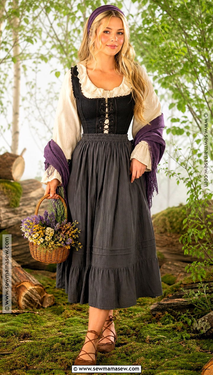 Briar Rose Forest Costume - 35 Aurora Sleeping Beauty Costume Ideas