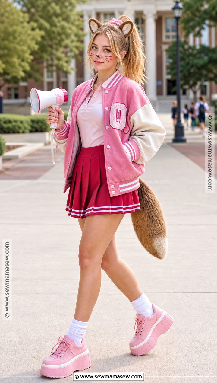 Brittany Chipette Varsity Jacket Costume - 30 brittany chipette costume ideas