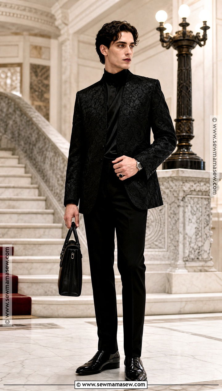Brocade Jacket Vampire Outfit - 35 vampire outfit ideas