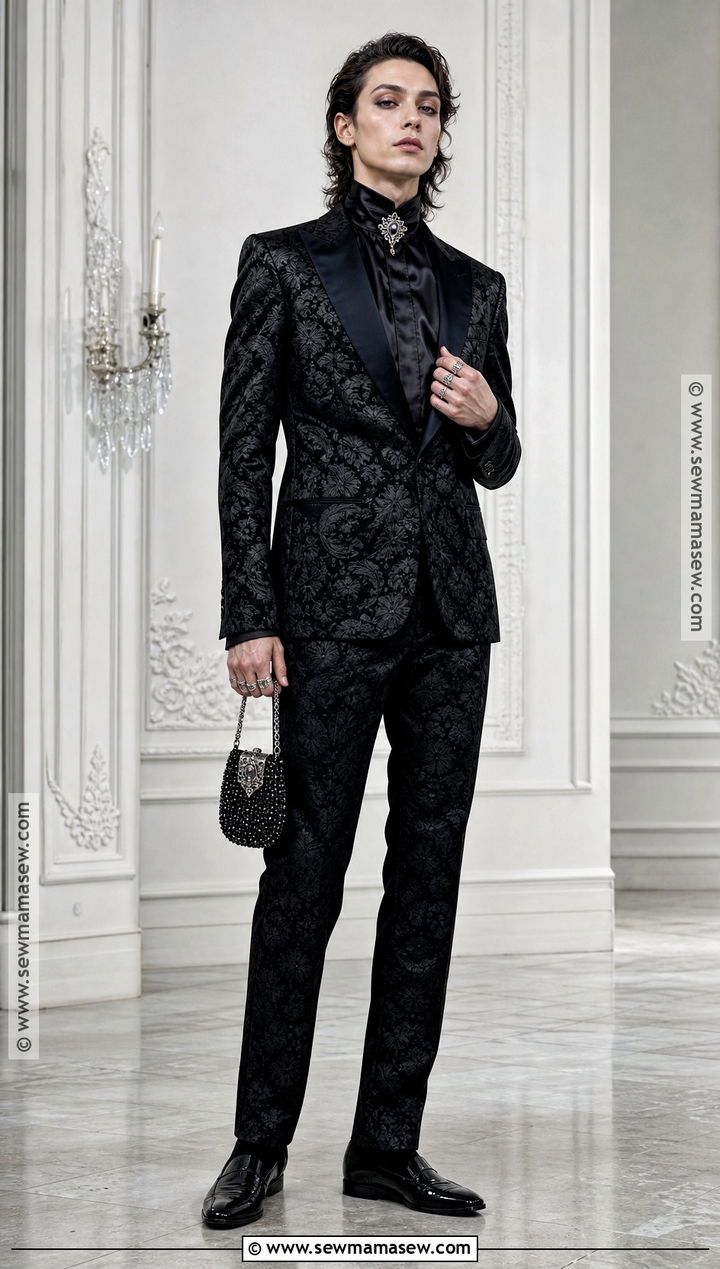 Brocade Suit Vampire Ball Outfit - 30 vampire ball outfit ideas