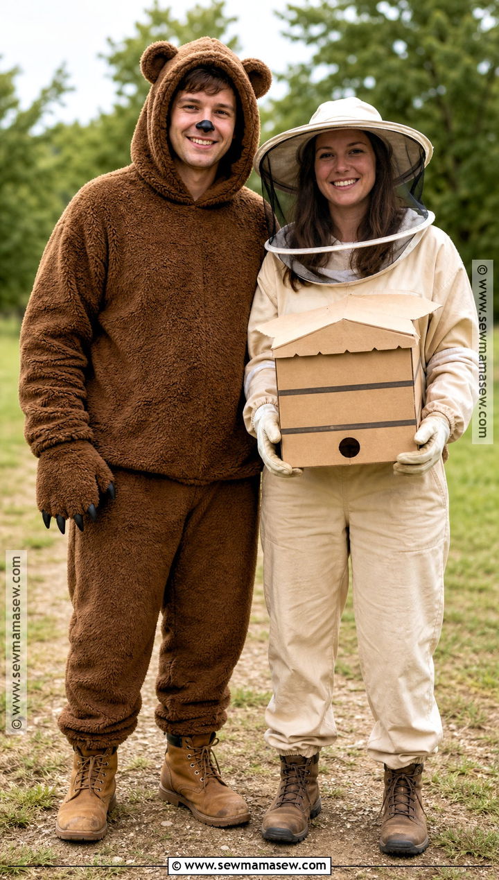 Brown Bear And Beekeeper Costume - 30 Brown Bear Costume Ideas