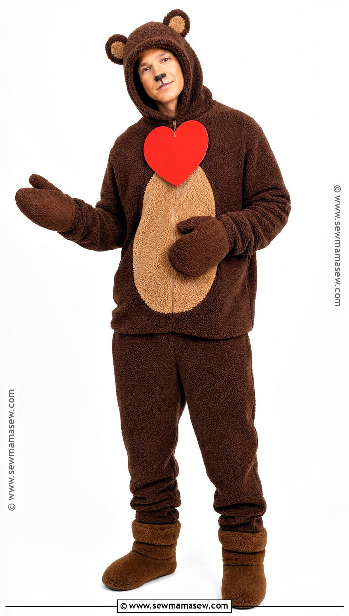 Brown Bear Beanie Baby Costume - 40 beanie baby costume ideas