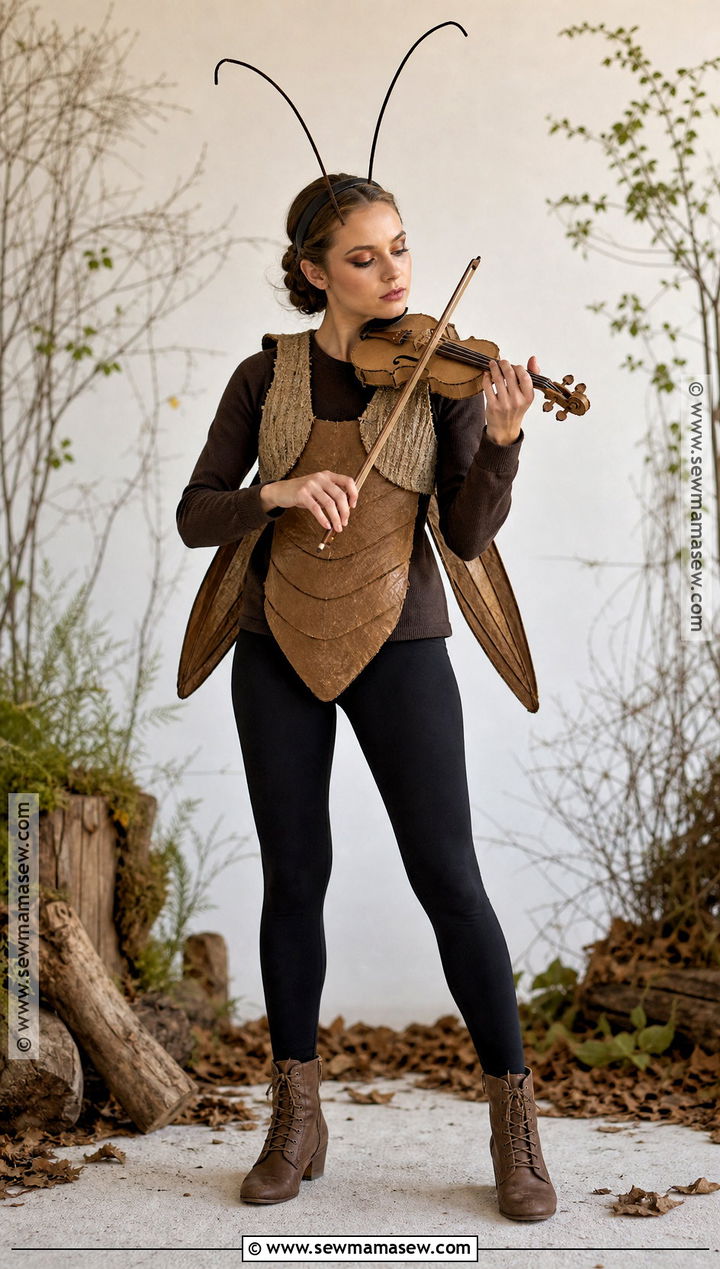 Brown Cricket Costume - 35 bug halloween costume ideas