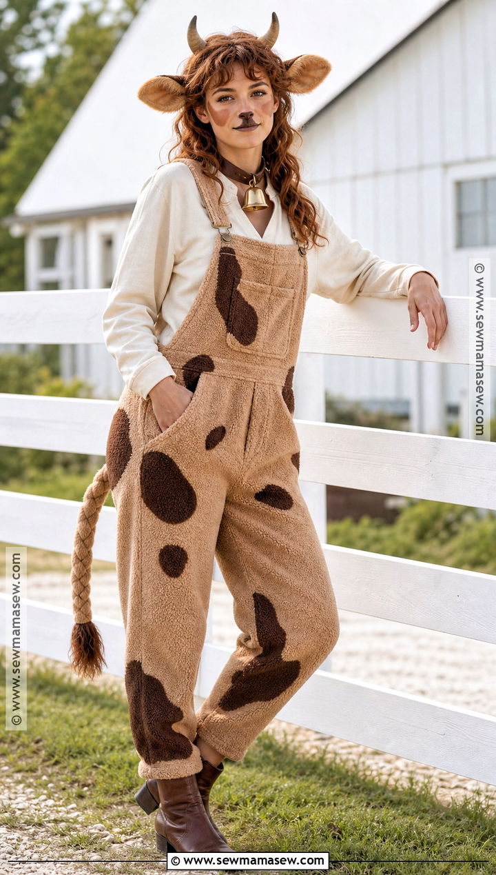 Brown Jersey Cow Cosplay - 30 cow cosplay ideas