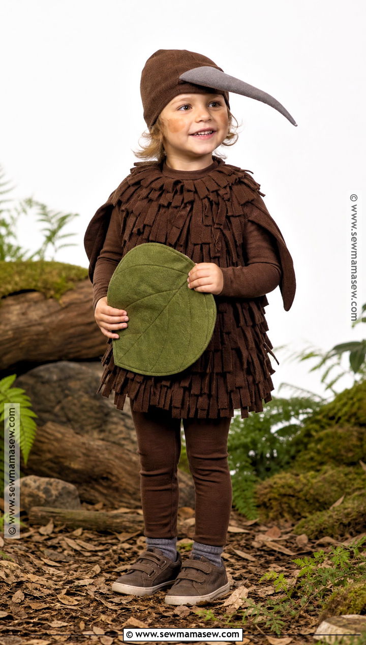 Brown Kiwi Bird Costume For Kids - 30 bird costume ideas for kids