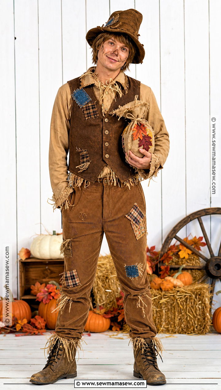 Brown Scarecrow Costume - 30 Scarecrow Costume Ideas for Men