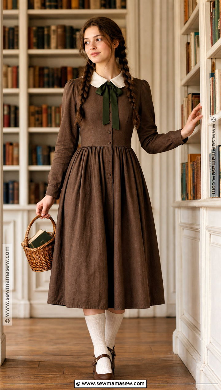Brown Storybook Girl With The Green Ribbon Costume - 30 Girl With The Green Ribbon Costume Ideas