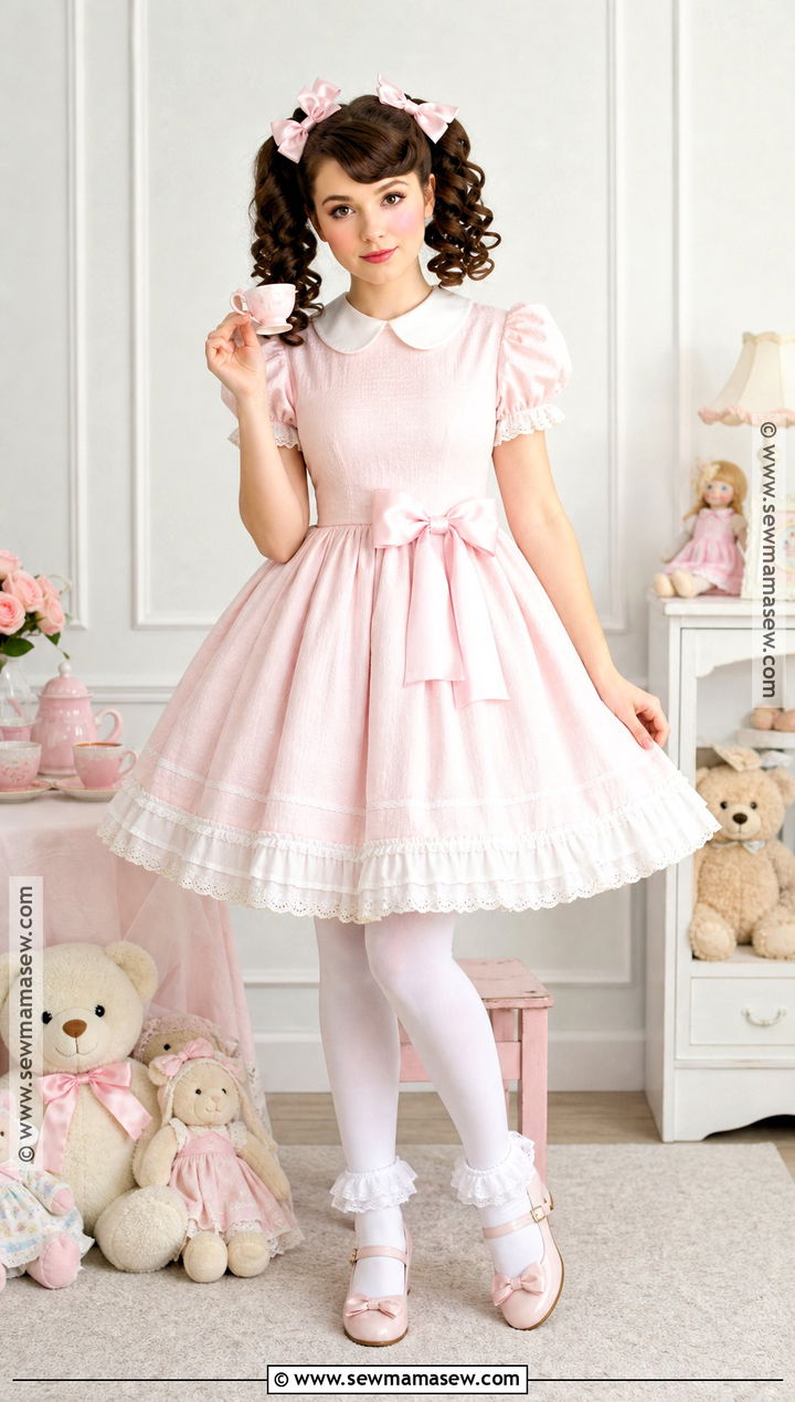 Brunette Porcelain Doll Costume - 50 brunette halloween costumes ideas