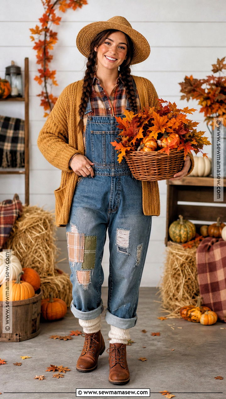 Brunette Scarecrow Costume - 50 brunette halloween costumes ideas