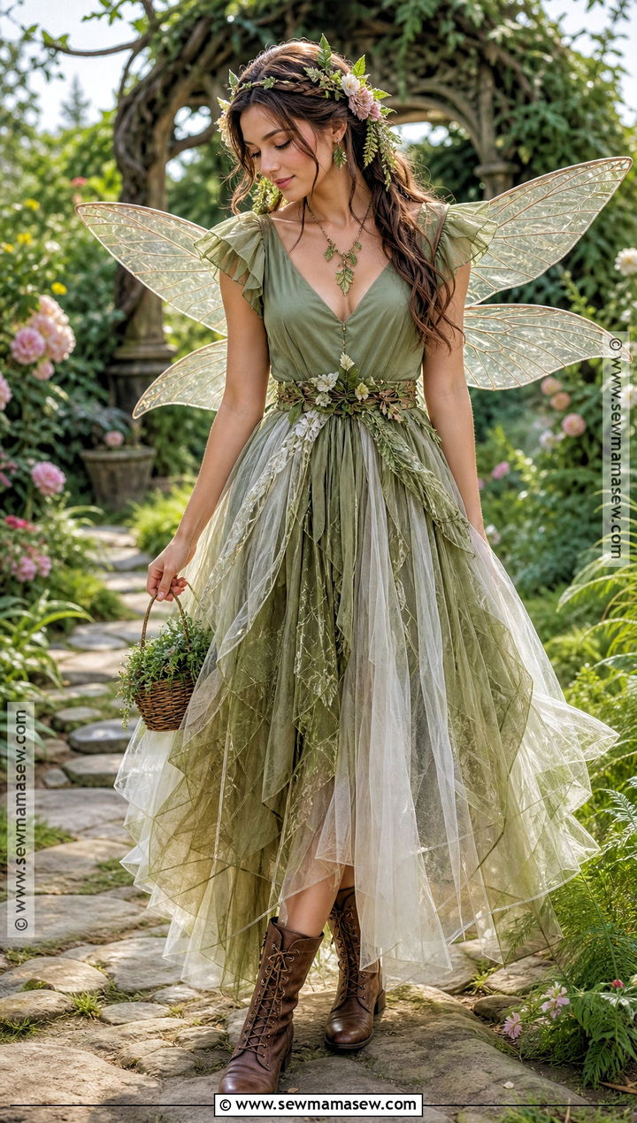 Brunette Woodland Fairy Costume - 30 costumes for brunettes