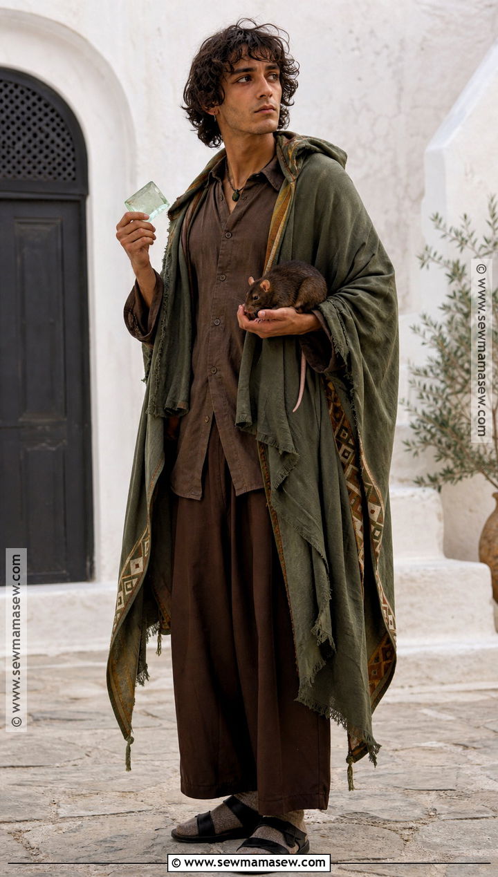 Bruno Madrigal Costume With Dark Curly Hair - 35 halloween costumes curly hair