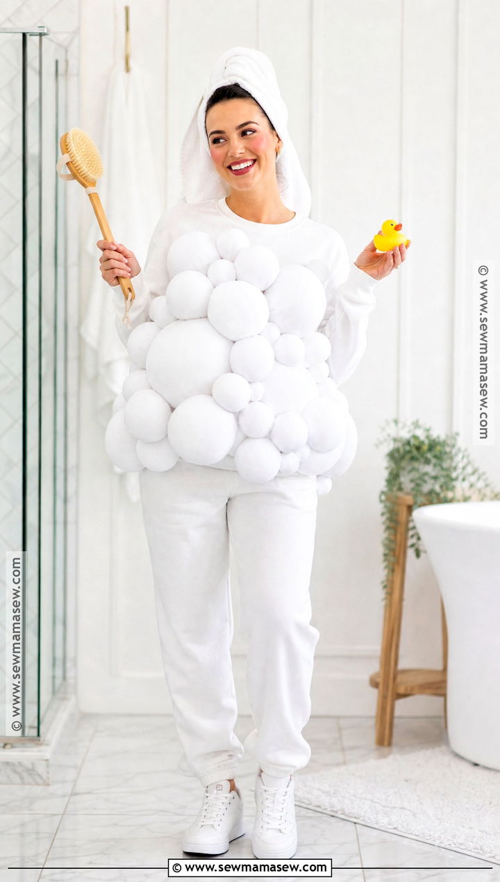 Bubble Bath Costume - 50 easy costume ideas