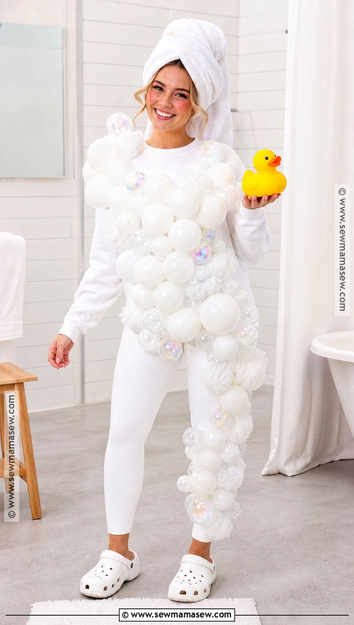 Bubble Bath Costume - 30 Creative Costume Ideas for Women