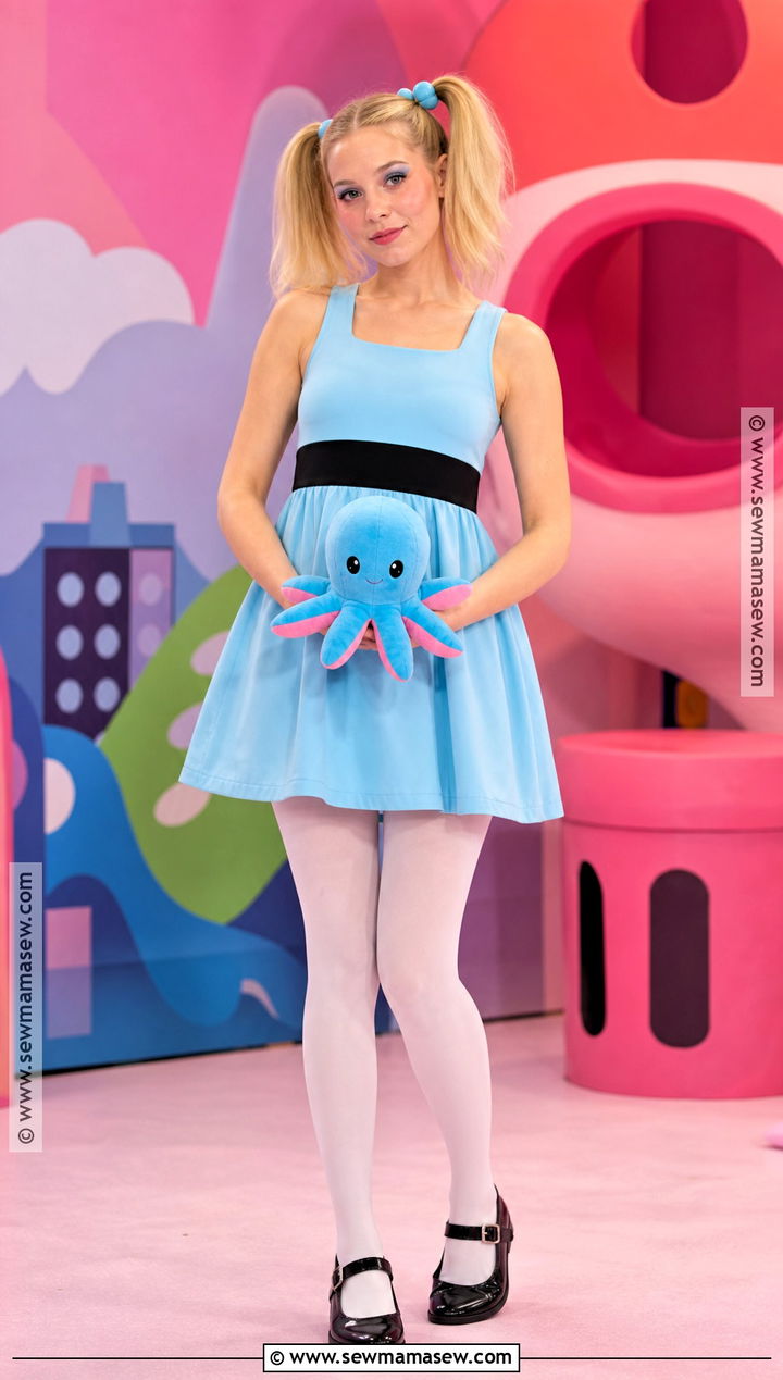 Bubbles Powerpuff Costume - 30 halloween costumes blonde hair