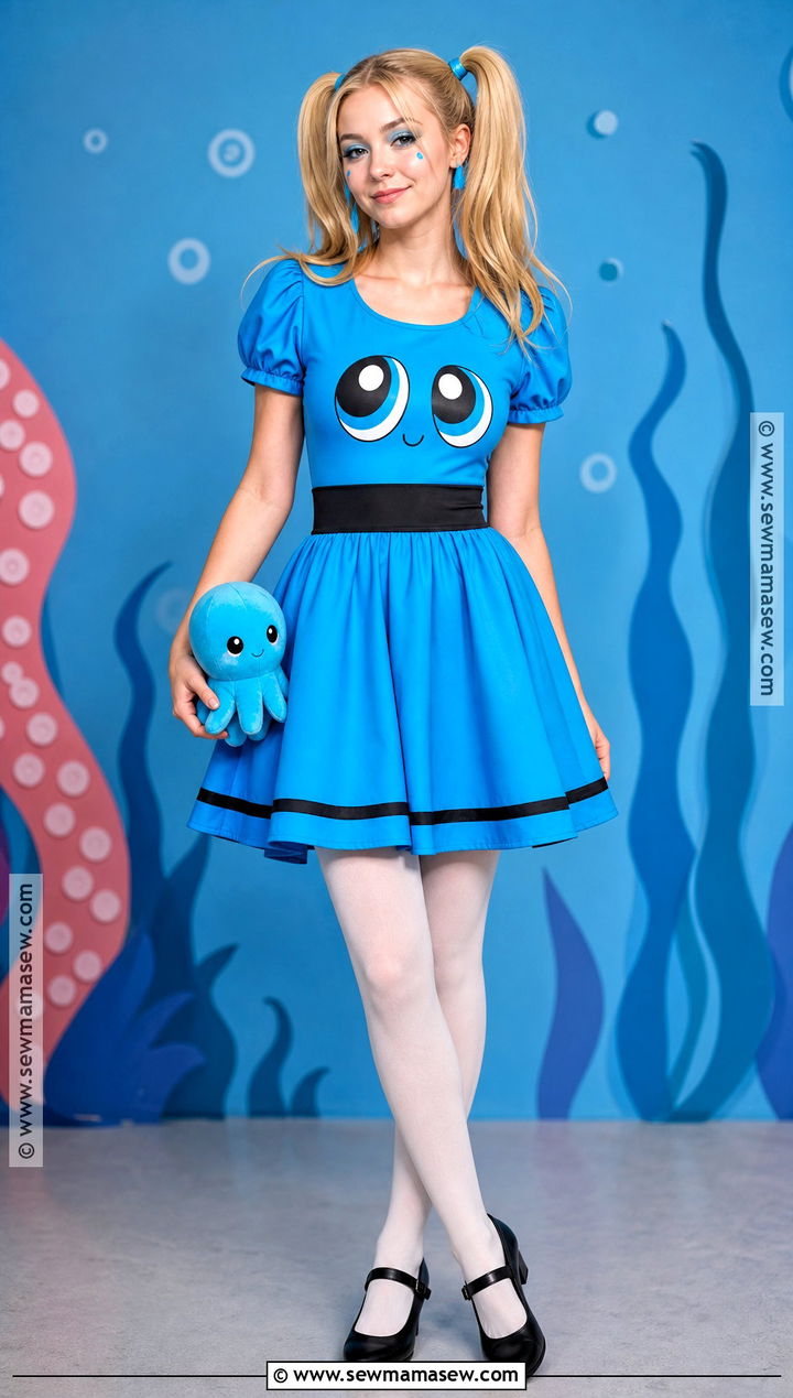 Bubbles Powerpuff Girl Costume - 30 blonde girl halloween costumes
