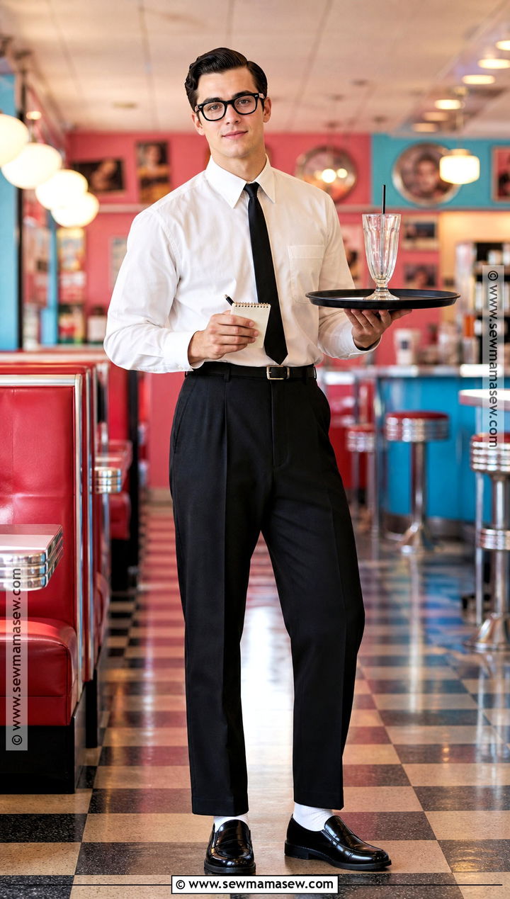 Buddy Holly Waiter Costume - 30 pulp fiction halloween costume ideas