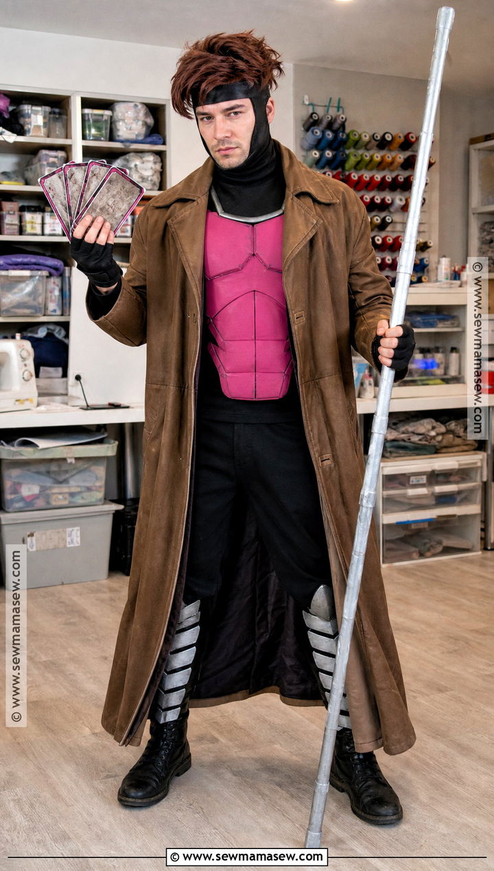 Budget DIY Gambit Cosplay - 30 gambit cosplay ideas