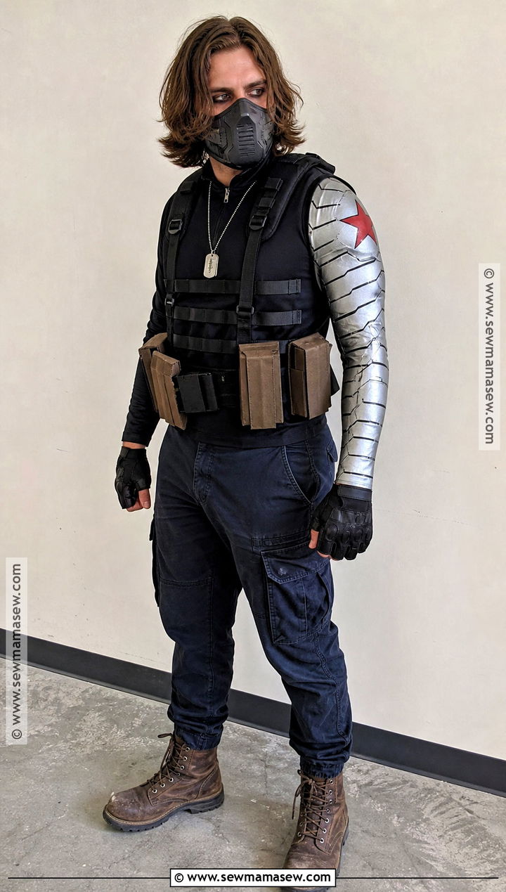 Budget DIY Winter Soldier Cosplay - 30 winter soldier cosplay ideas