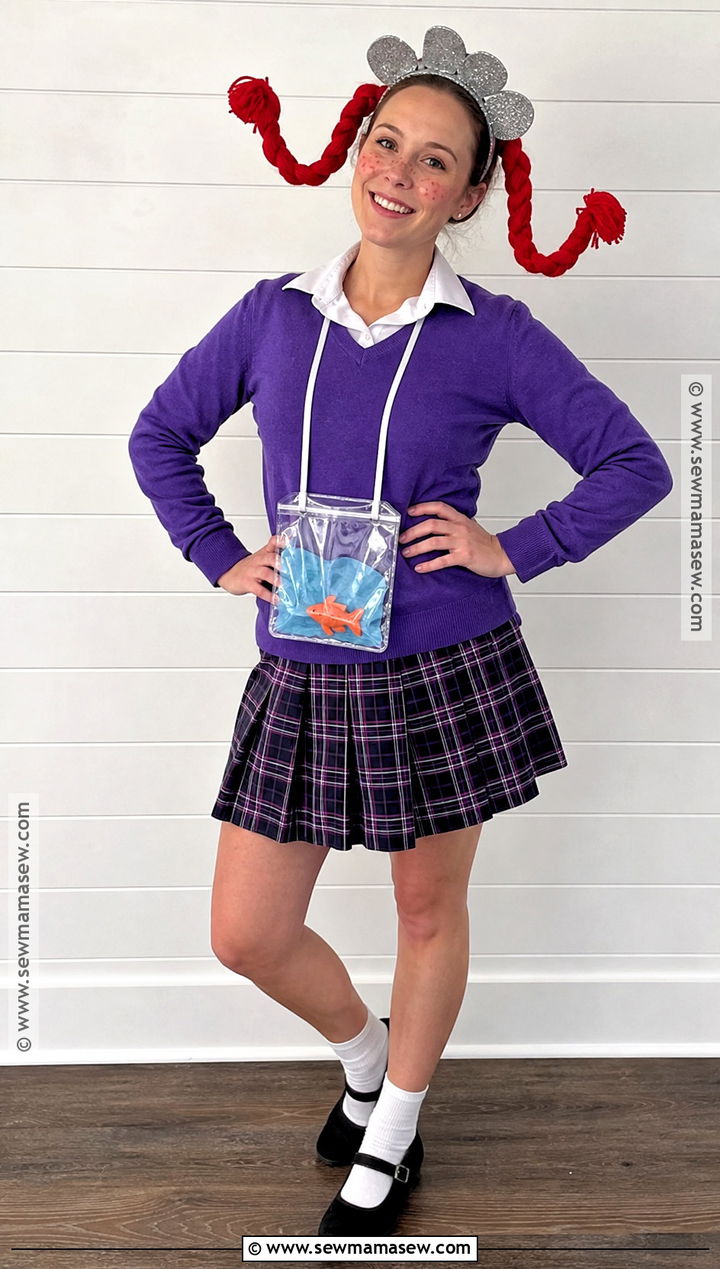 Budget Darla Costume With Dollar Store Accessories - 30 darla finding nemo costume ideas