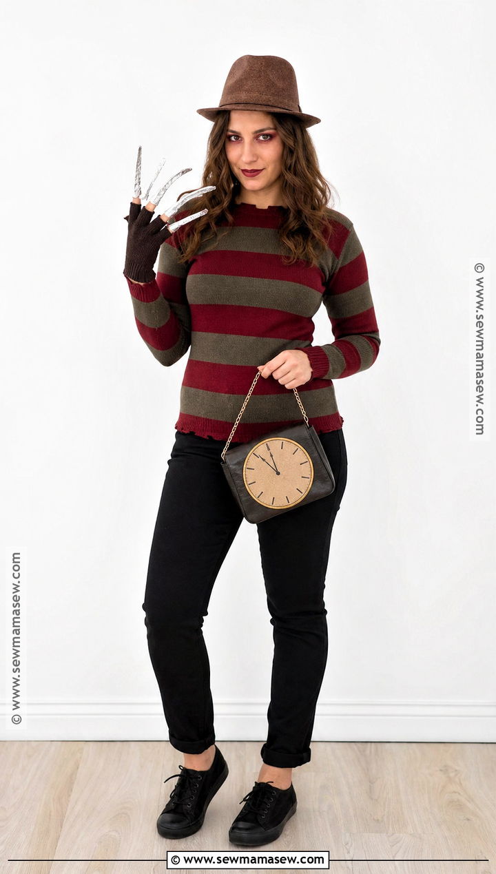 Budget Freddy Krueger Costume With DIY Accessories - 40 freddy krueger costume ideas for women