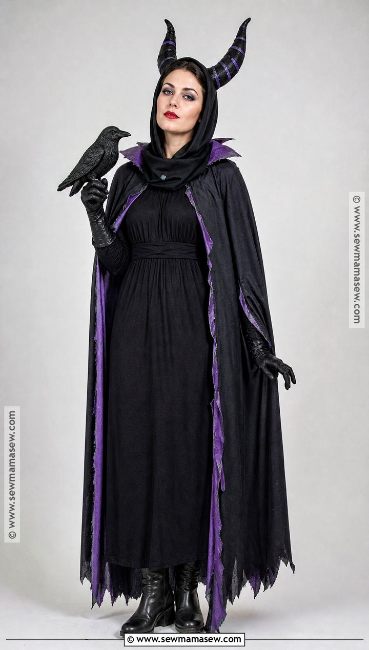 Budget Maleficent Costume Under Simple Layers - 50 maleficent costume ideas