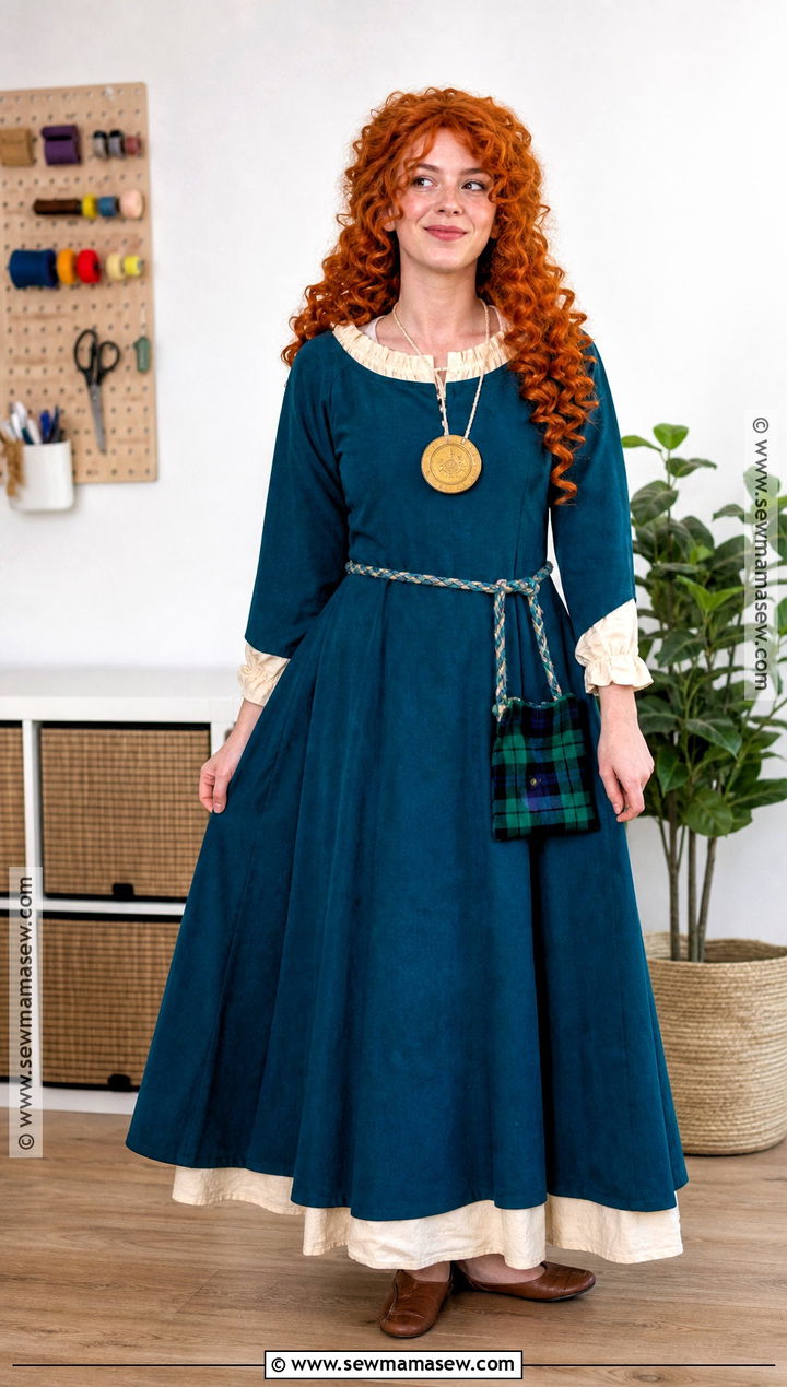 Budget Merida Costume With Handmade Details - 30 Merida Halloween Costume Ideas