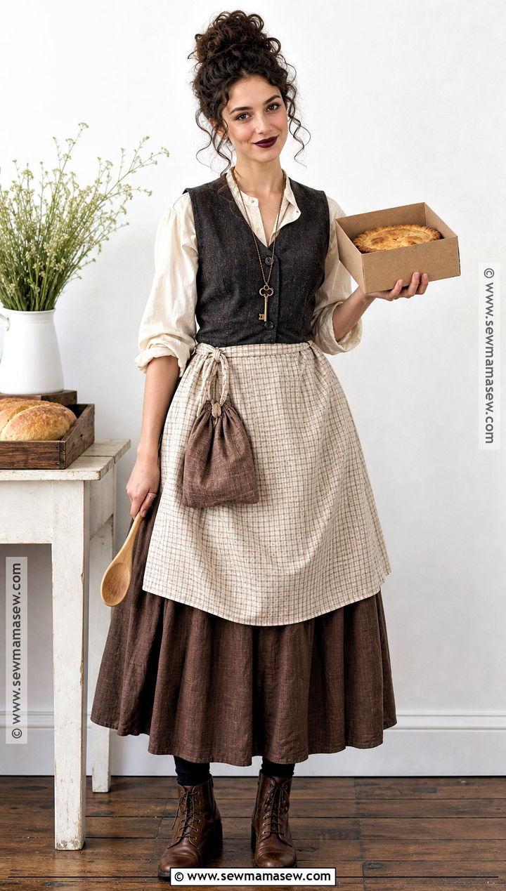 Budget Mrs Lovett Costume With Brown Skirt - 30 mrs lovett costume ideas