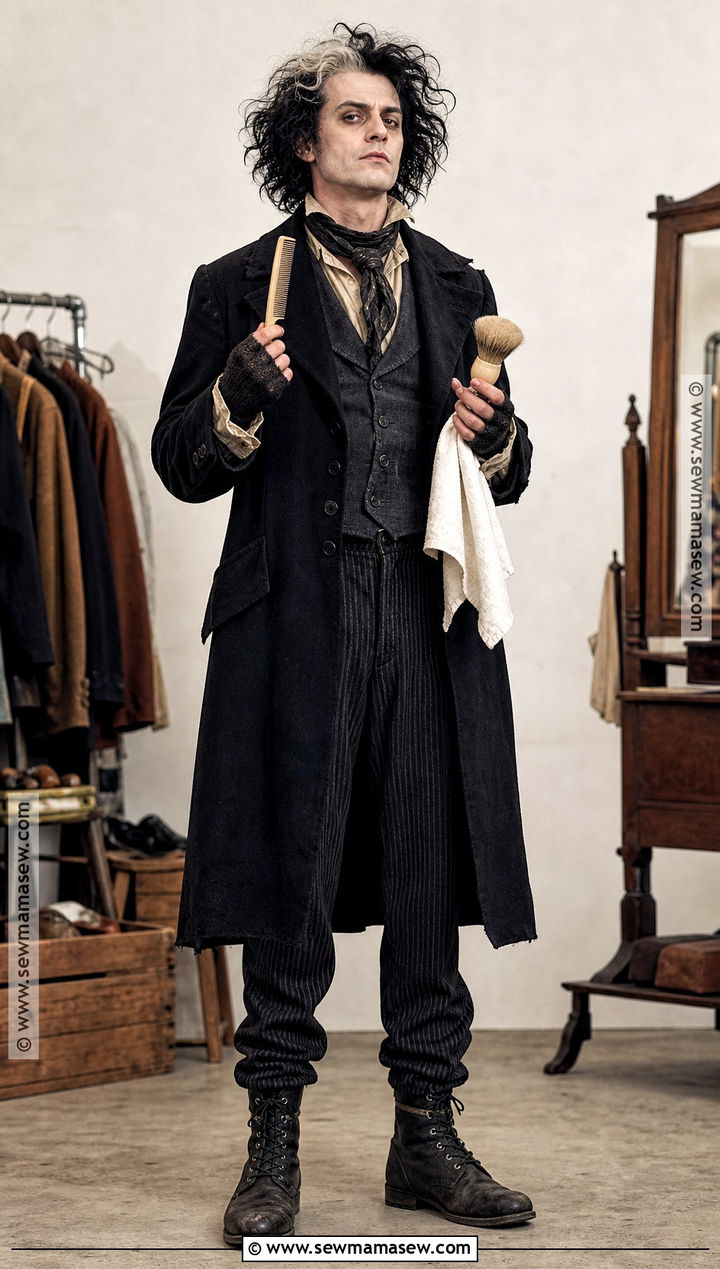 Budget Sweeney Todd Thrift Store Costume - 30 Sweeney Todd Costume Ideas