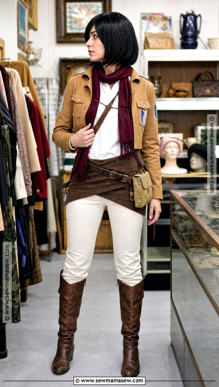 Budget Thrift Store Mikasa Cosplay - 45 mikasa cosplay ideas