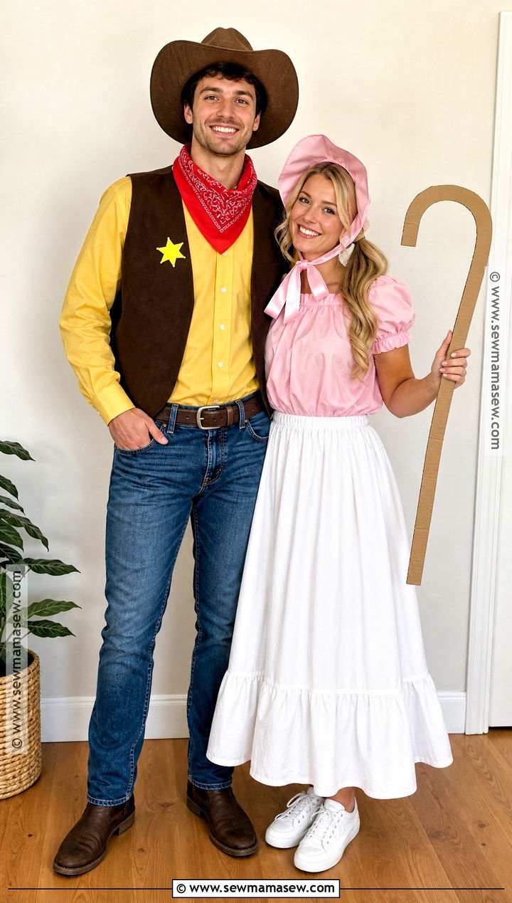 Budget Woody And Bo Peep Costume - 40 woody and bo peep costume ideas