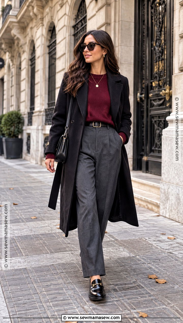 Buenos Aires Fall Burgundy Outfit - 15 buenos aires outfit fall ideas