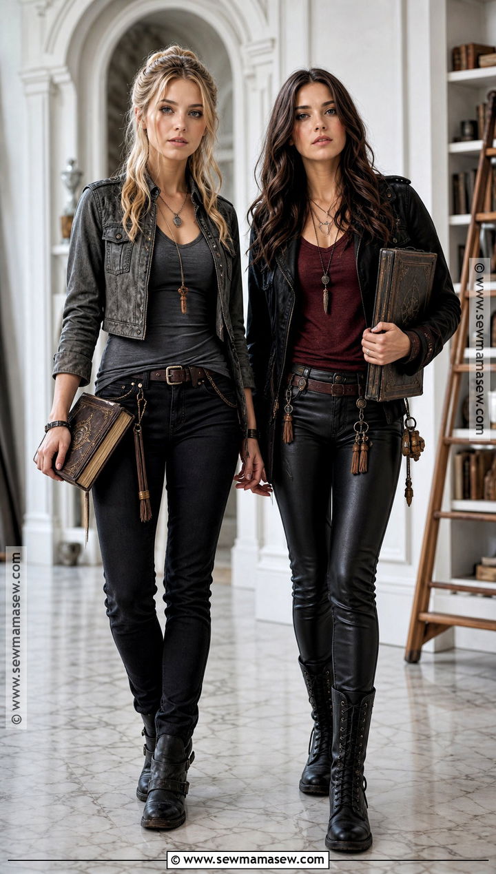 Buffy And Faith Vampire Slayer Costume - 35 blonde and brunette duo costumes