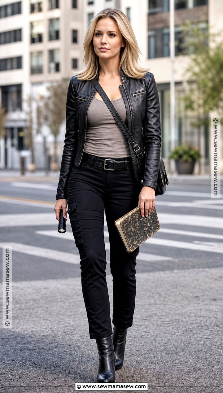 Buffy Summers Leather Jacket Costume - 35 blonde halloween costumes ideas