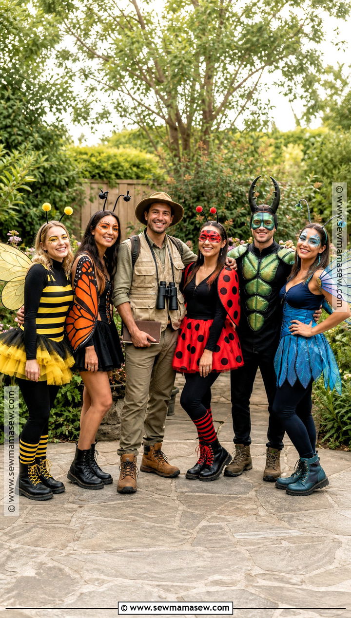 Bug Collector Group Costume - 35 bug halloween costume ideas