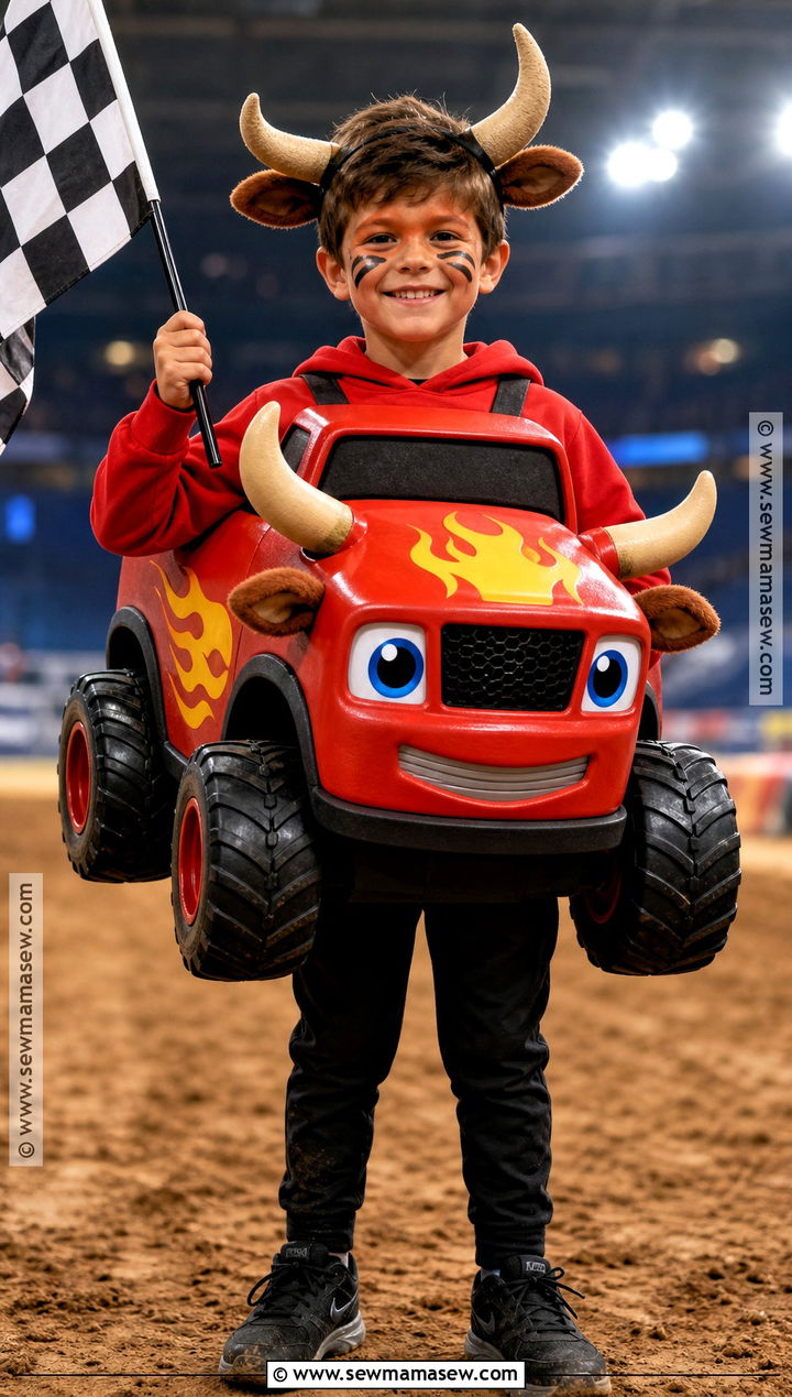 Bull Monster Truck Costume - 30 monster truck costume ideas