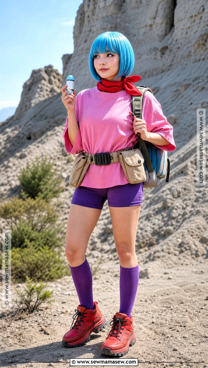 Bulma Halloween Costume - 35 blue hair halloween costumes ideas
