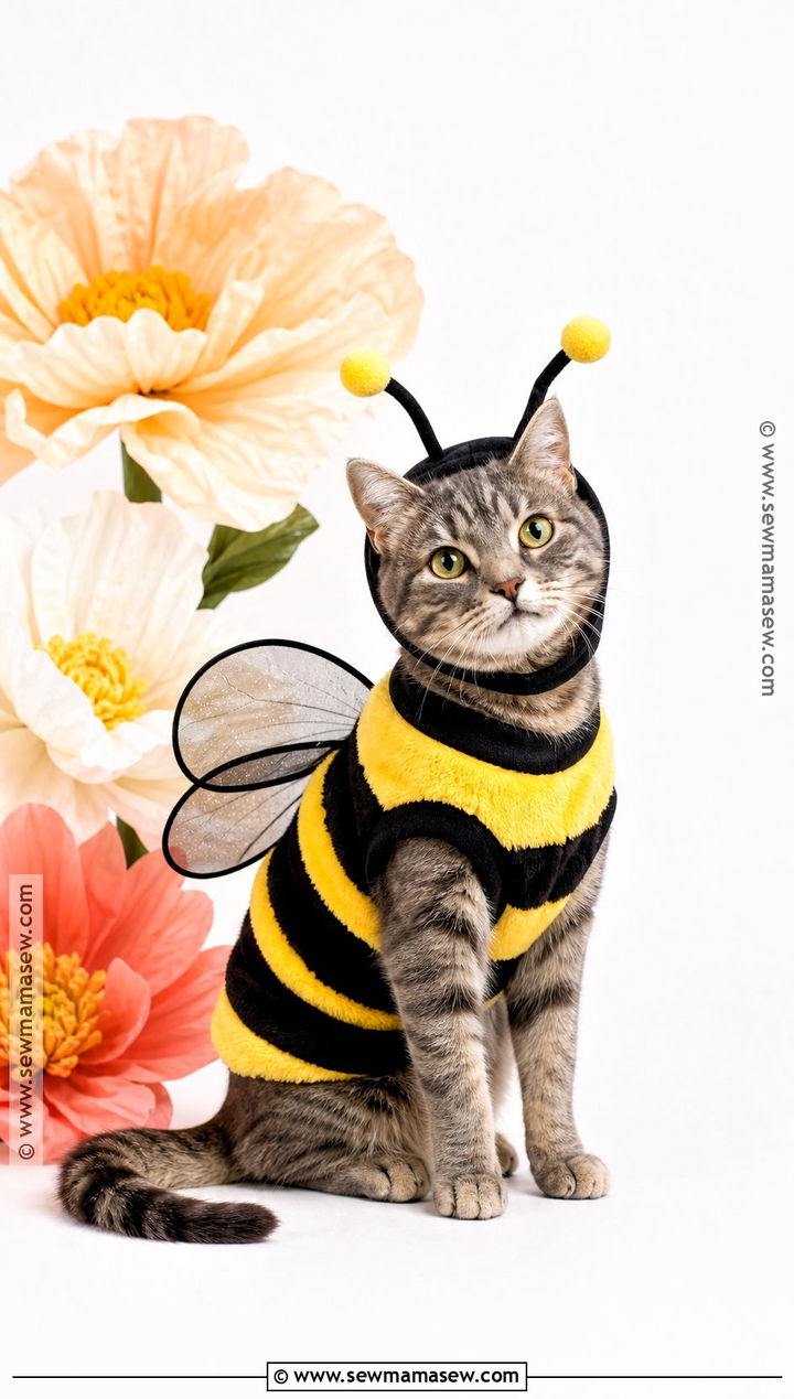Bumblebee Cat Costume - 30 Halloween Costume Ideas for Cats