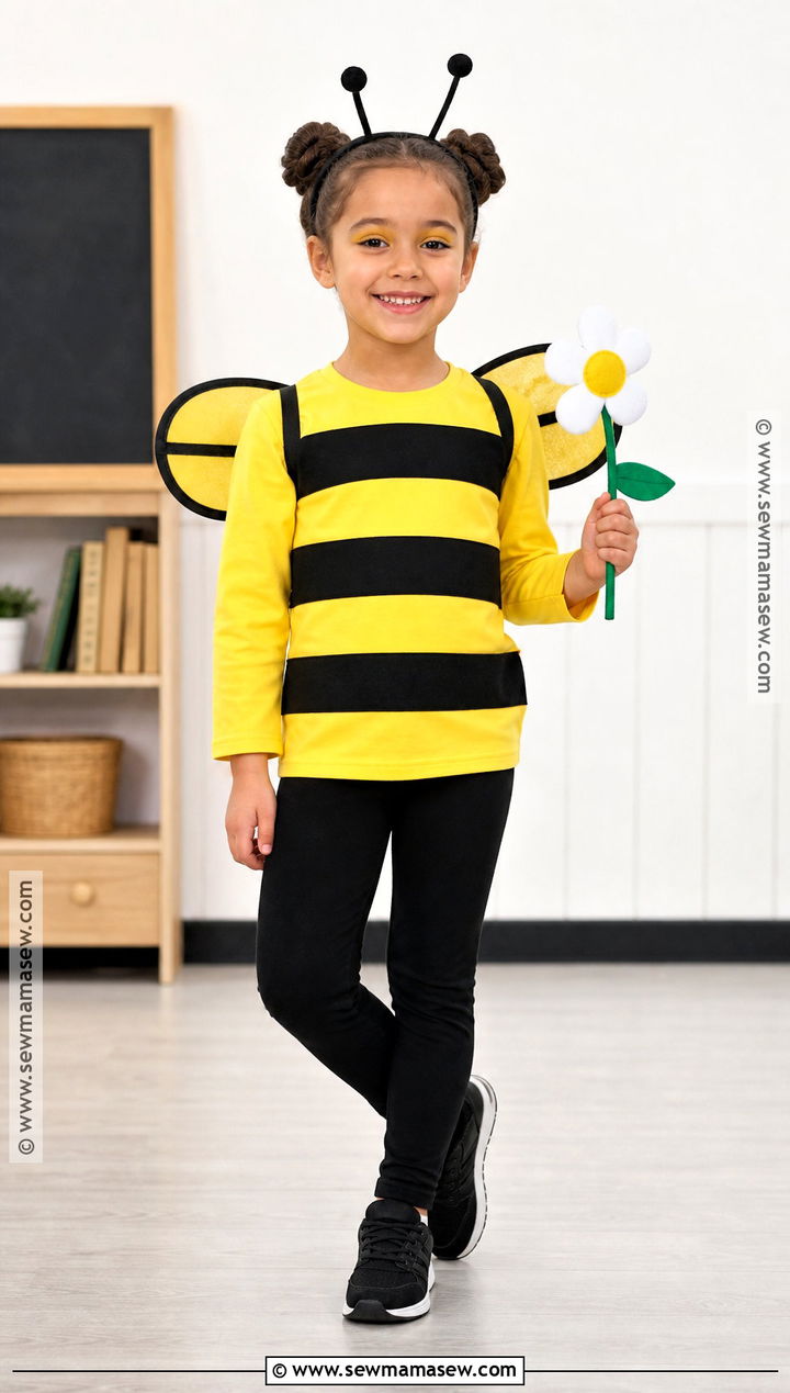 Bumblebee Costume - 30 Easy Halloween Costumes For School