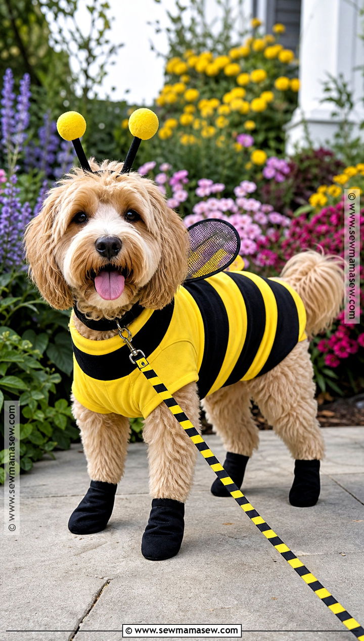 Bumblebee Dog Costume - 40 dog costumes