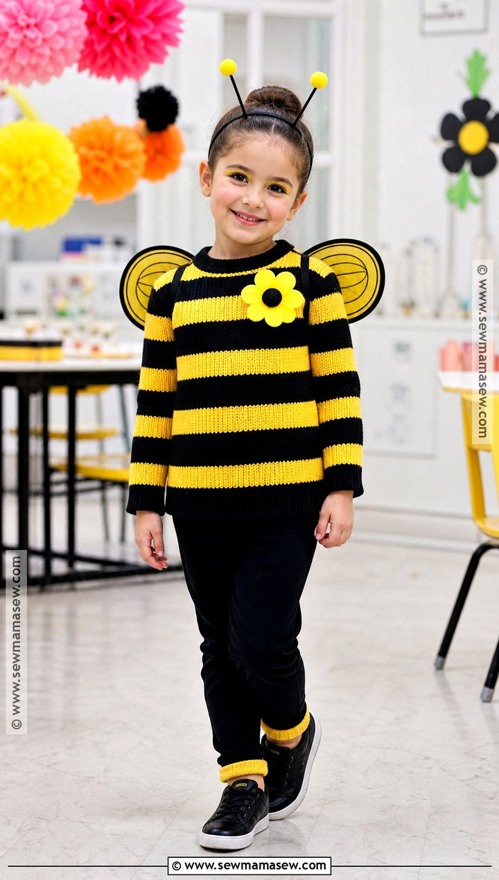 Bumblebee School Costume - 35 school appropriate halloween costumes