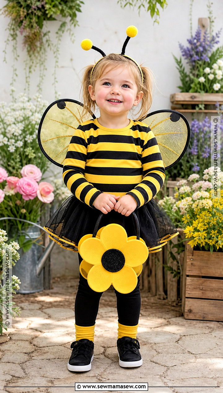 Bumblebee Toddler Halloween Costume - 45 toddler halloween costumes
